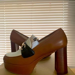 Steve Madden CINDIE in Cognac size 8 *worn once* in original box